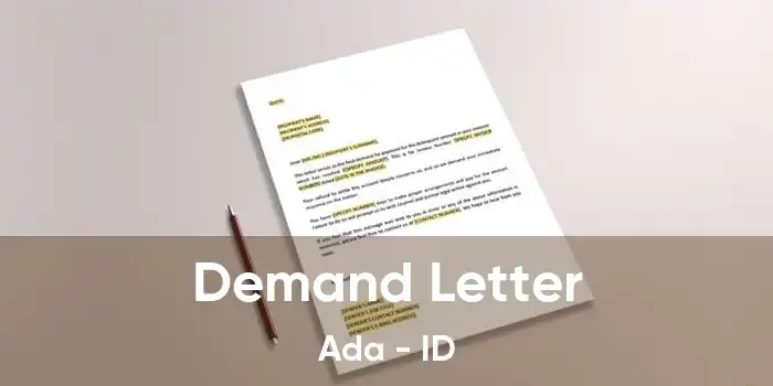 Demand Letter Ada - ID