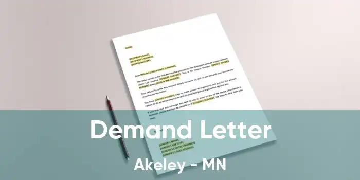 Demand Letter Akeley - MN