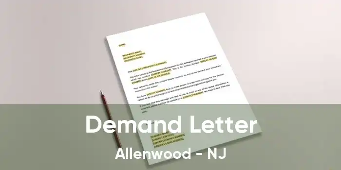 Demand Letter Allenwood - NJ