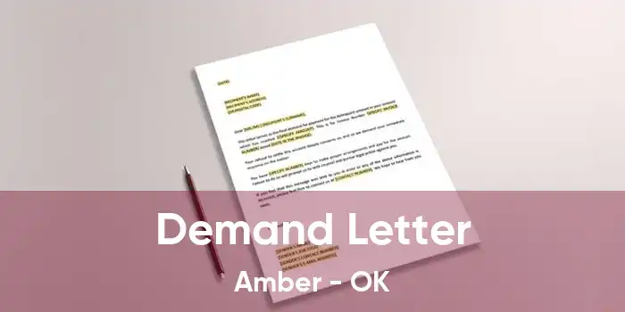 Demand Letter Amber - OK