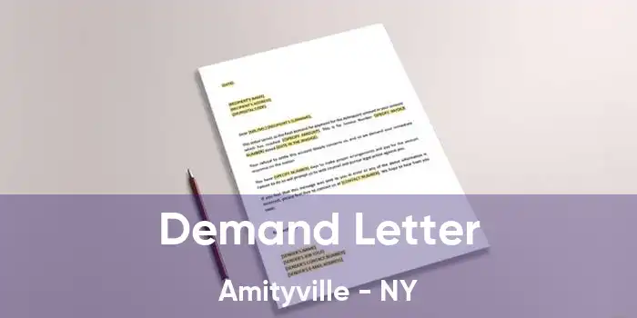 Demand Letter Amityville - NY