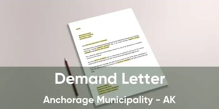 Demand Letter Anchorage Municipality - AK