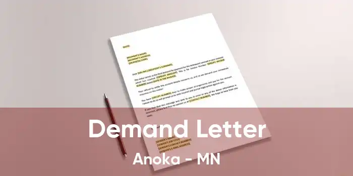 Demand Letter Anoka - MN