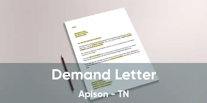 Demand Letter Apison - TN