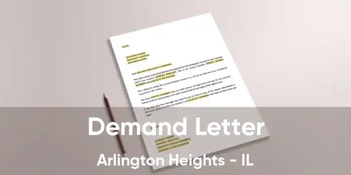 Demand Letter Arlington Heights - IL