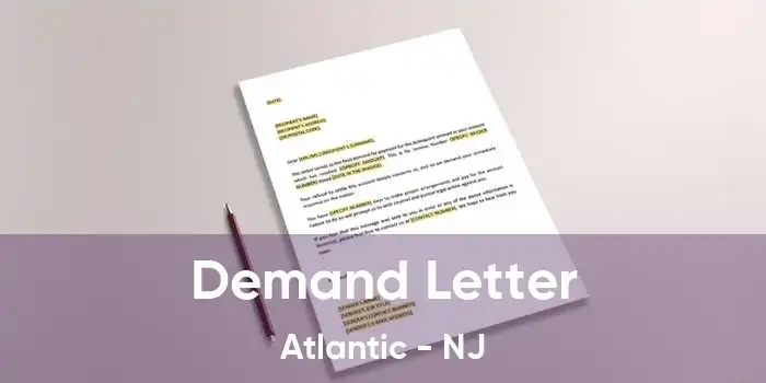 Demand Letter Atlantic - NJ