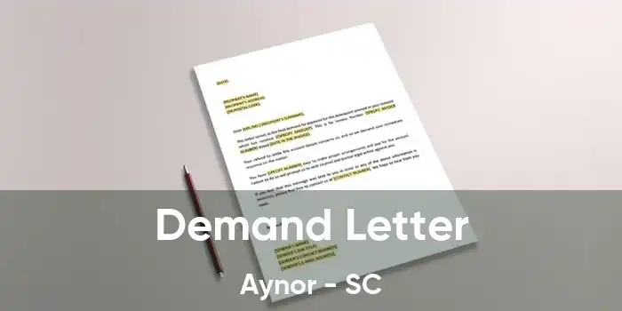 Demand Letter Aynor - SC