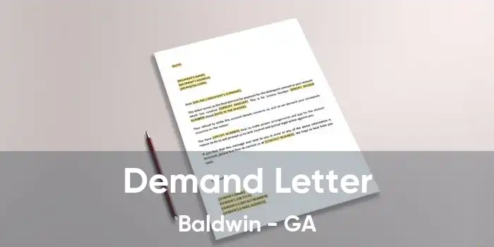 Demand Letter Baldwin - GA