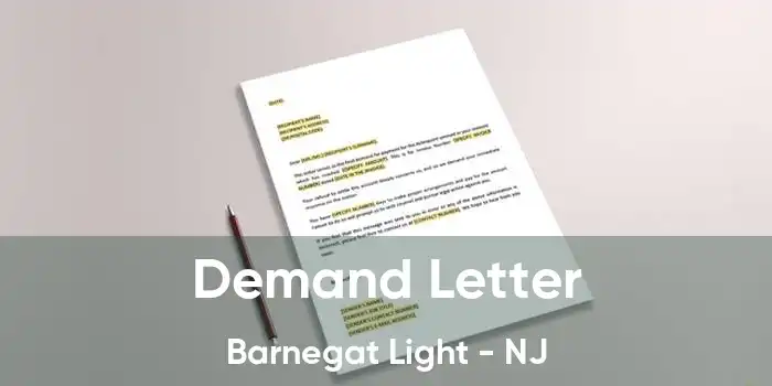 Demand Letter Barnegat Light - NJ