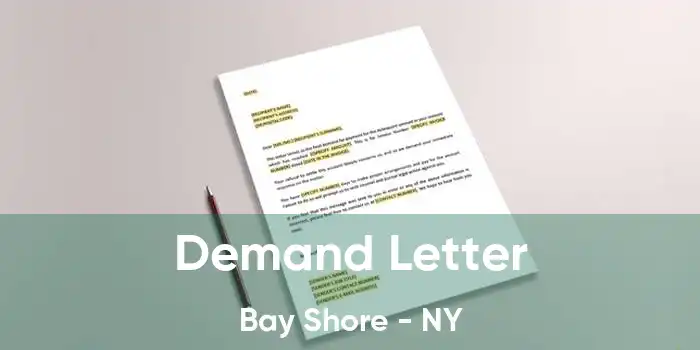 Demand Letter Bay Shore - NY