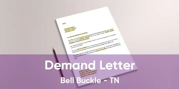 Demand Letter Bell Buckle - TN