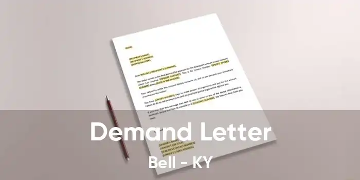 Demand Letter Bell - KY