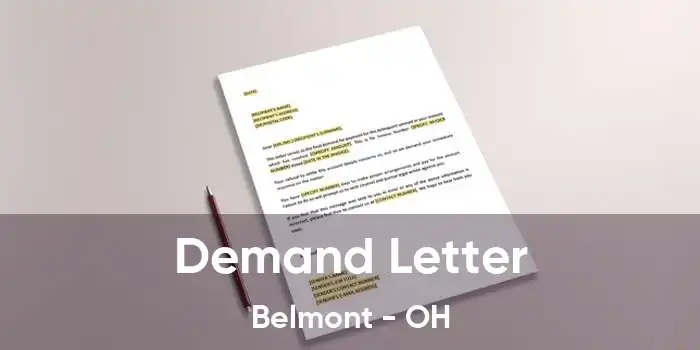 Demand Letter Belmont - OH