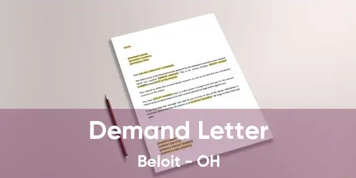 Demand Letter Beloit - OH