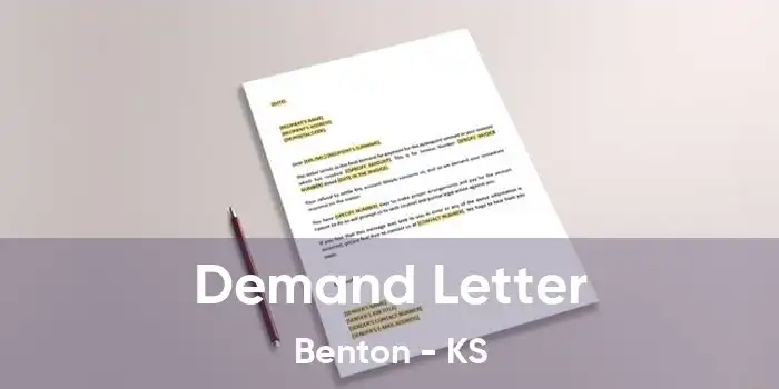 Demand Letter Benton - KS