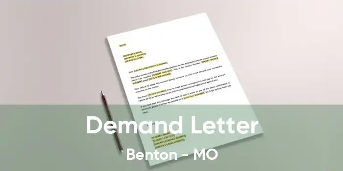 Demand Letter Benton - MO