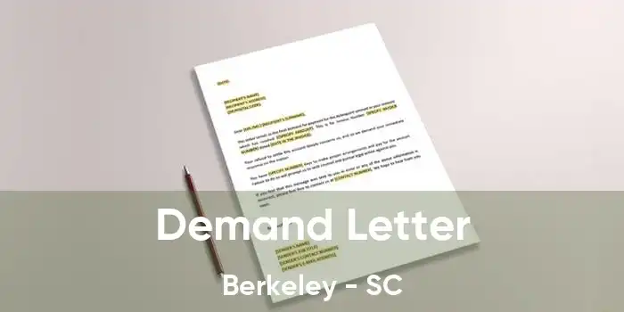 Demand Letter Berkeley - SC