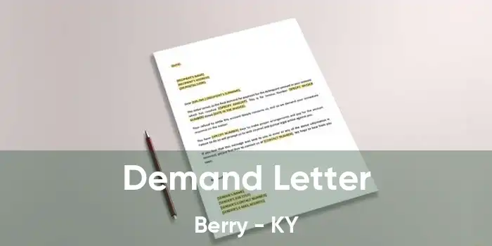 Demand Letter Berry - KY