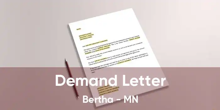 Demand Letter Bertha - MN