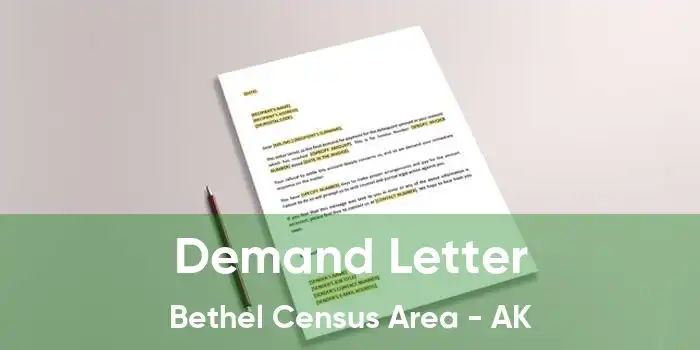 Demand Letter Bethel Census Area - AK