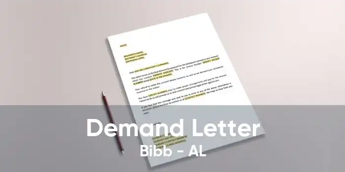 Demand Letter Bibb - AL