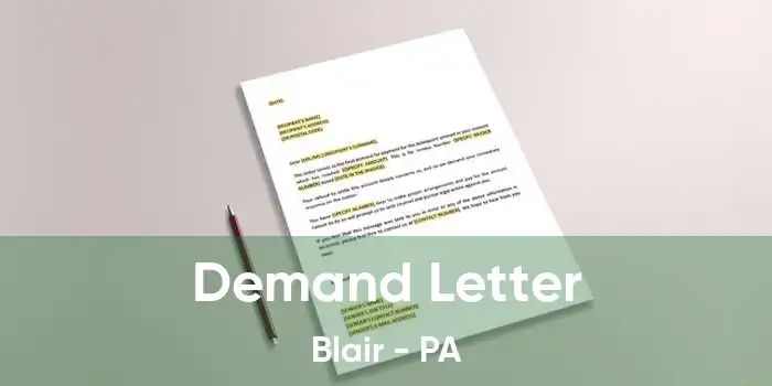 Demand Letter Blair - PA