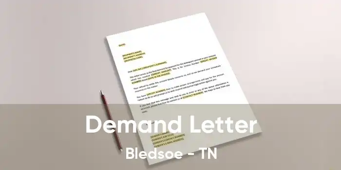 Demand Letter Bledsoe - TN