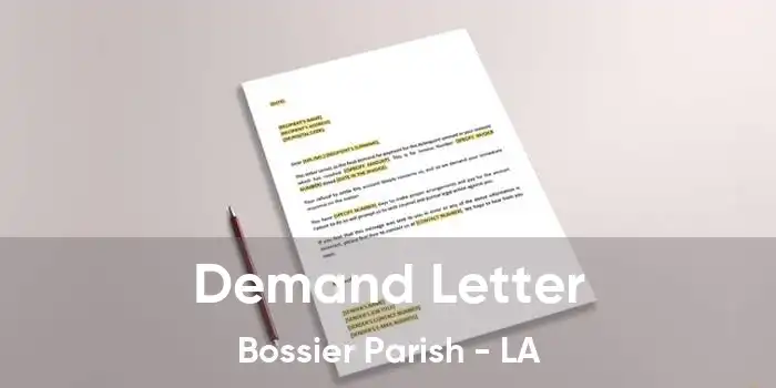 Demand Letter Bossier Parish - LA