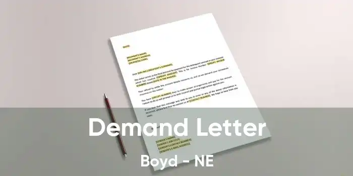 Demand Letter Boyd - NE