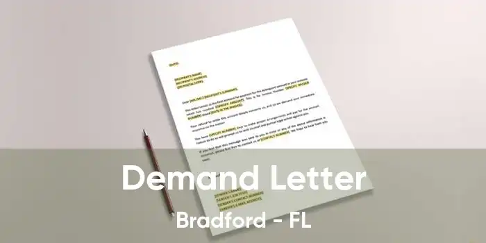 Demand Letter Bradford - FL