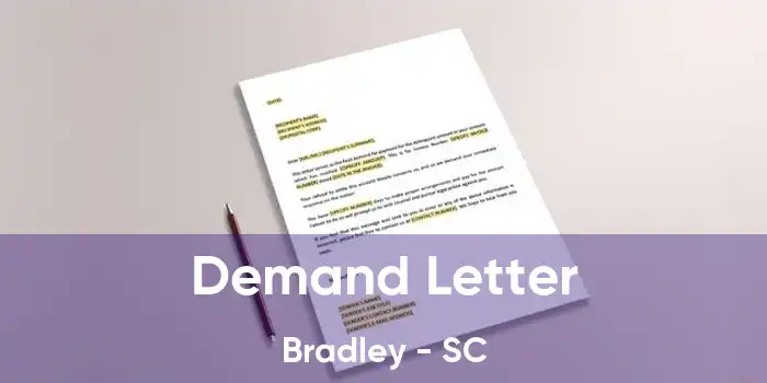 Demand Letter Bradley - SC