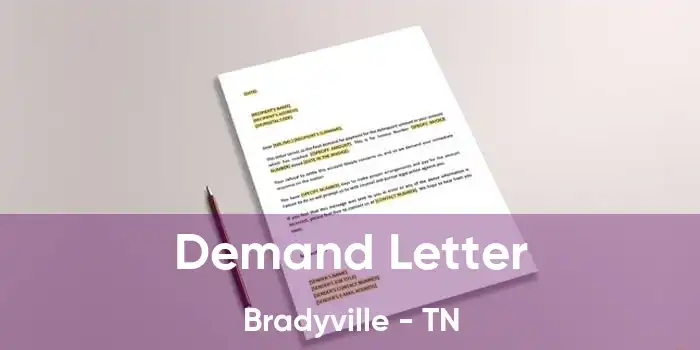 Demand Letter Bradyville - TN