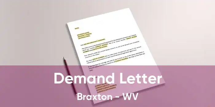 Demand Letter Braxton - WV