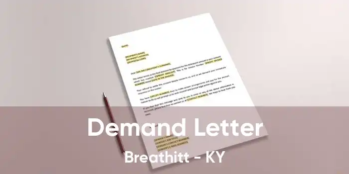 Demand Letter Breathitt - KY