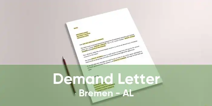 Demand Letter Bremen - AL