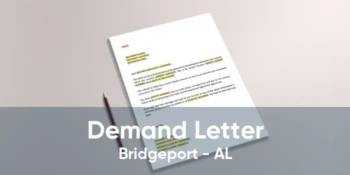 Demand Letter Bridgeport - AL