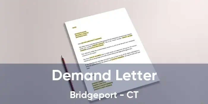 Demand Letter Bridgeport - CT