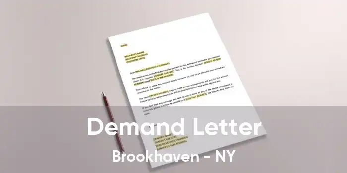 Demand Letter Brookhaven - NY