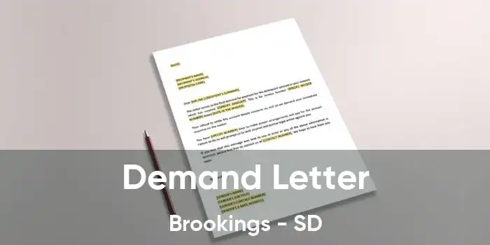 Demand Letter Brookings - SD