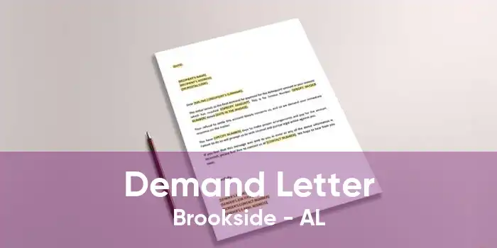 Demand Letter Brookside - AL