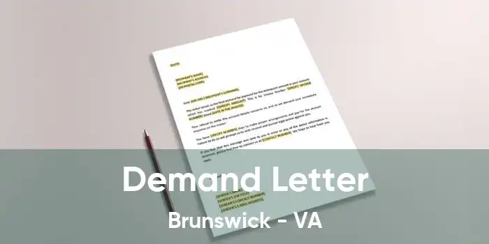 Demand Letter Brunswick - VA