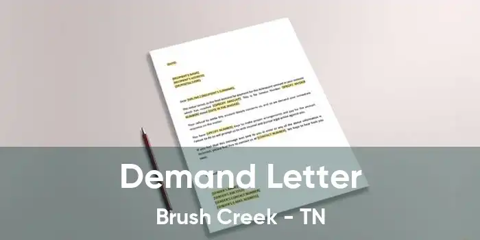 Demand Letter Brush Creek - TN