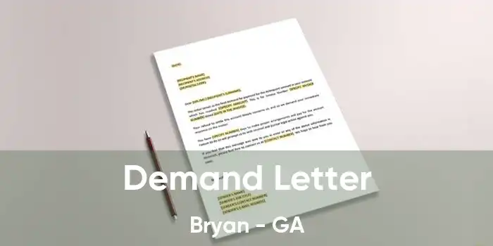 Demand Letter Bryan - GA