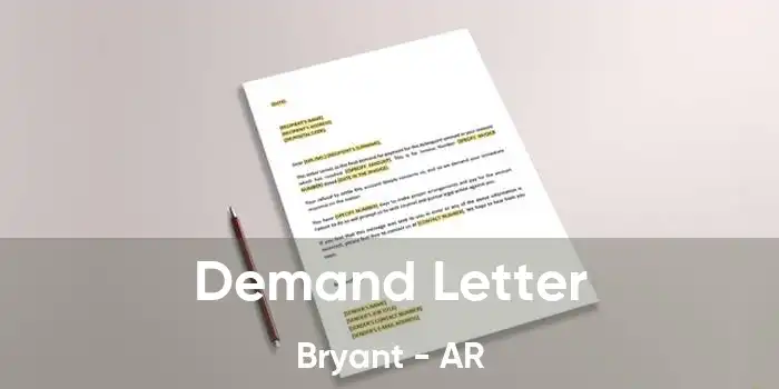 Demand Letter Bryant - AR