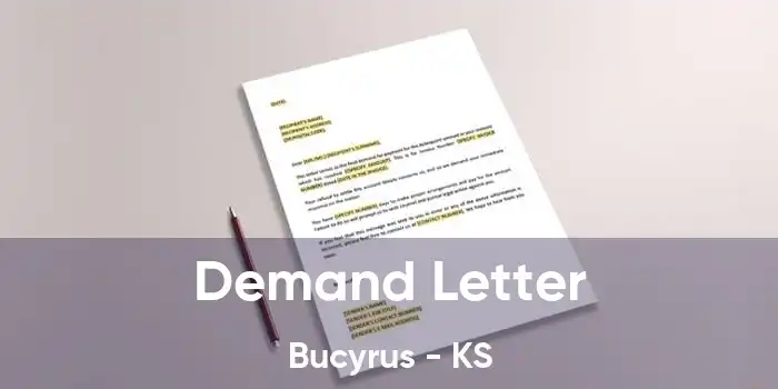 Demand Letter Bucyrus - KS