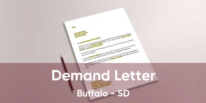 Demand Letter Buffalo - SD