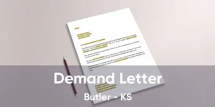 Demand Letter Butler - KS