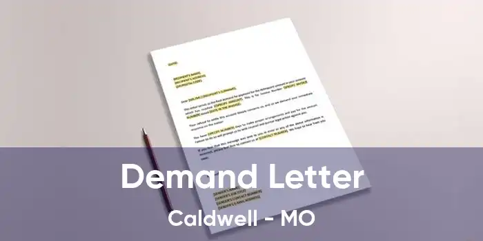 Demand Letter Caldwell - MO