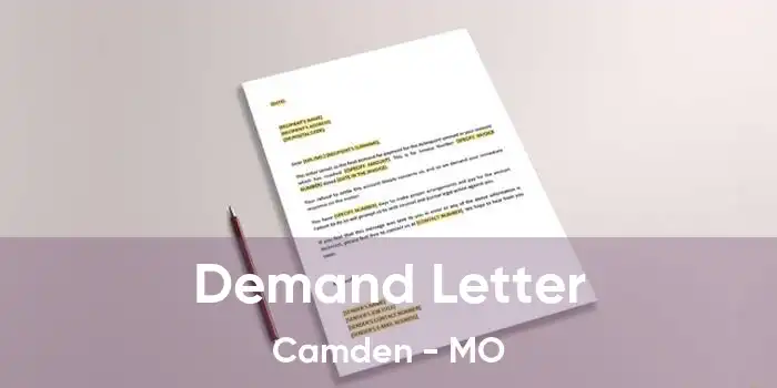 Demand Letter Camden - MO