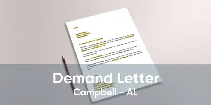 Demand Letter Campbell - AL